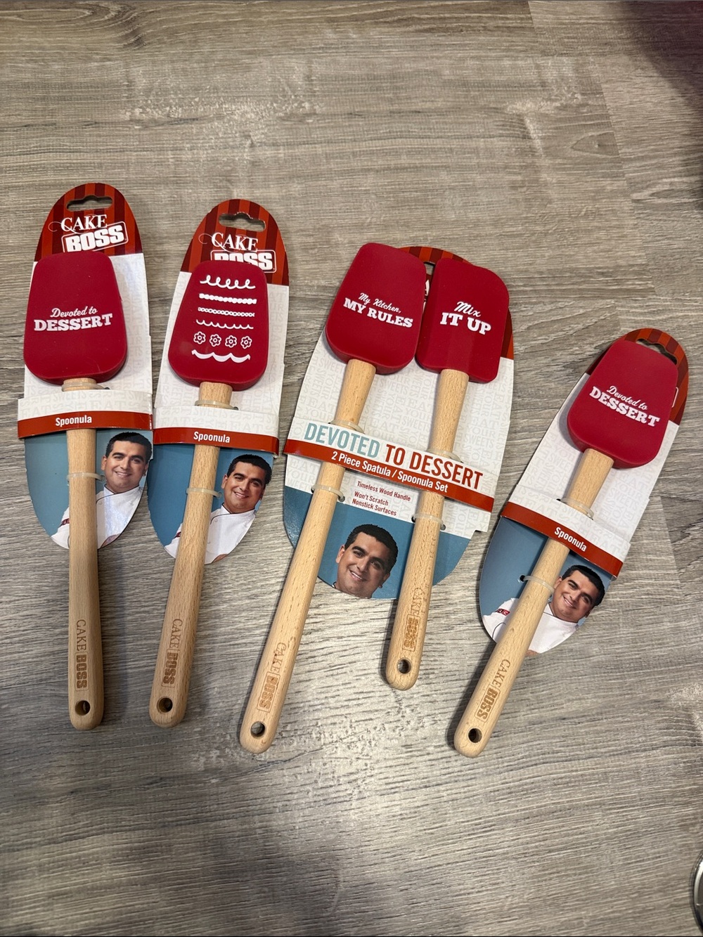 NWT Cake Boss Spatula / Spoonula Sets